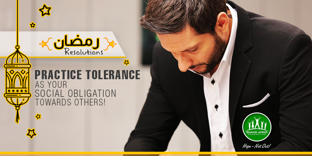 SAFoundationN's tweet photo. Purity, perseverance &amp; patience defines the true success of a human being! This #Ramzan, let’s embrace the real virtue of success and be more tolerant towards others!
#SAFCares #HopeNotOut #Ramzan2018 #RamzanResolutions #BetterPakistan #BetterWorld https://t.co/M6imys8uiu