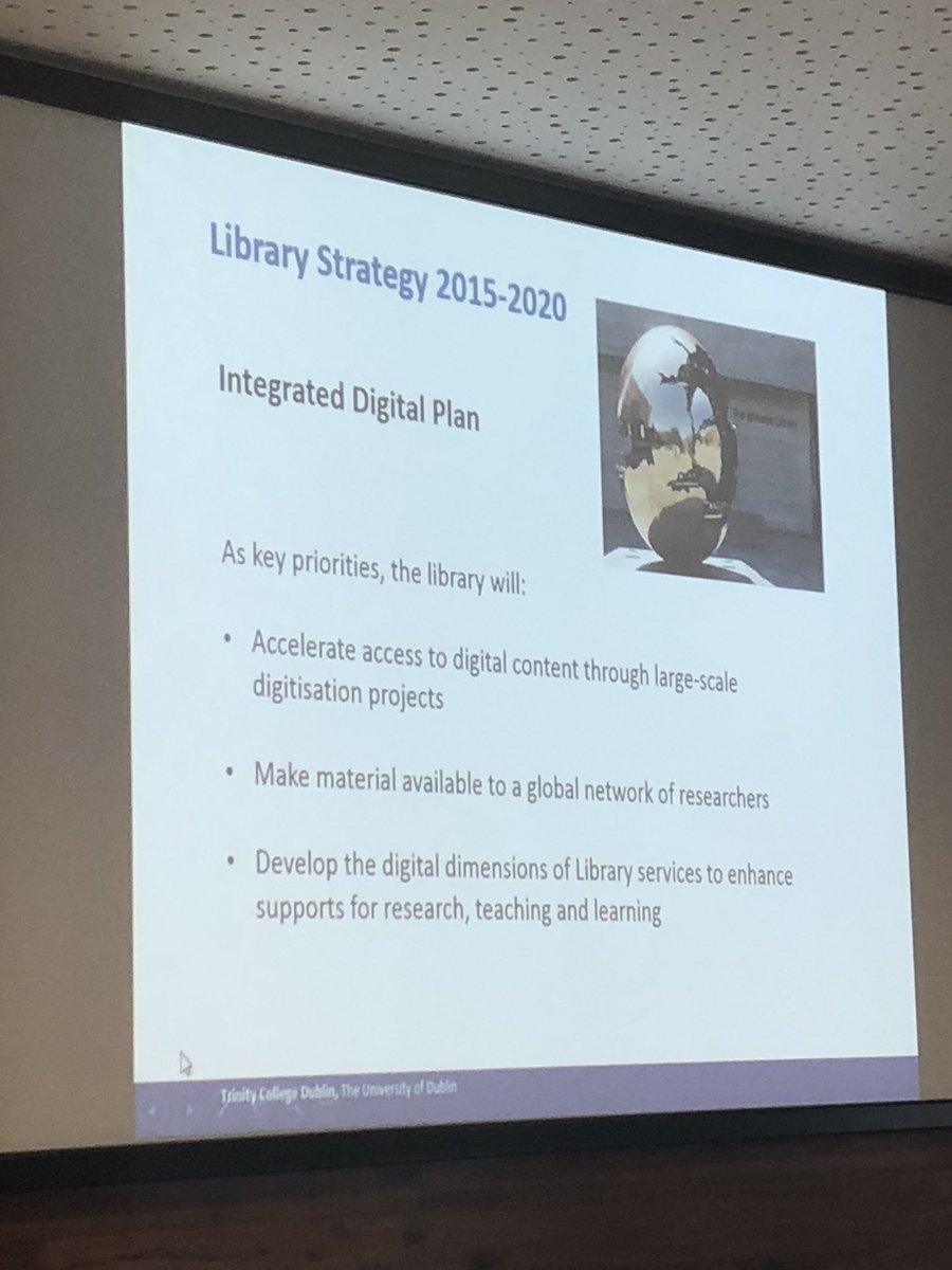 IrishMSSofTCD's tweet photo. Digitisation of manuscripts ‘democratises collections’ — ISOS-TCD collab part of an academic revolution 😉 https://t.co/oux9yLIcAy