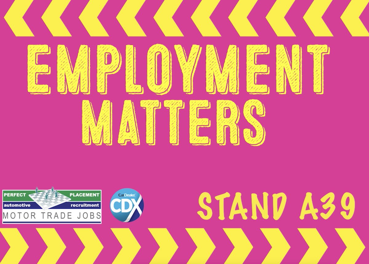 MotorTradeJobs's tweet photo. Hey #TwitterCarClub - who's attending #CDX18? 
@PPJimi would love to meet you

We are on Stand A39 - Employment Matters with expert guests talking about how to recruit, retain, engage and attract the best #Automotive staff!

Read our #blog for more info: https://t.co/pPO8YKbPAB https://t.co/fawHpT2nep