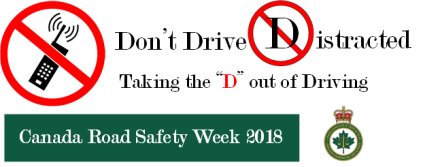 HankZehr's tweet photo. The long weekend is here...help keep our roads safe!  Distracted driving is not worth the risk. Help make Canada’s roads the safest in the world. #CanadaRoadSafetyWeek @CACP_ACCP https://t.co/cMivJtl7iF