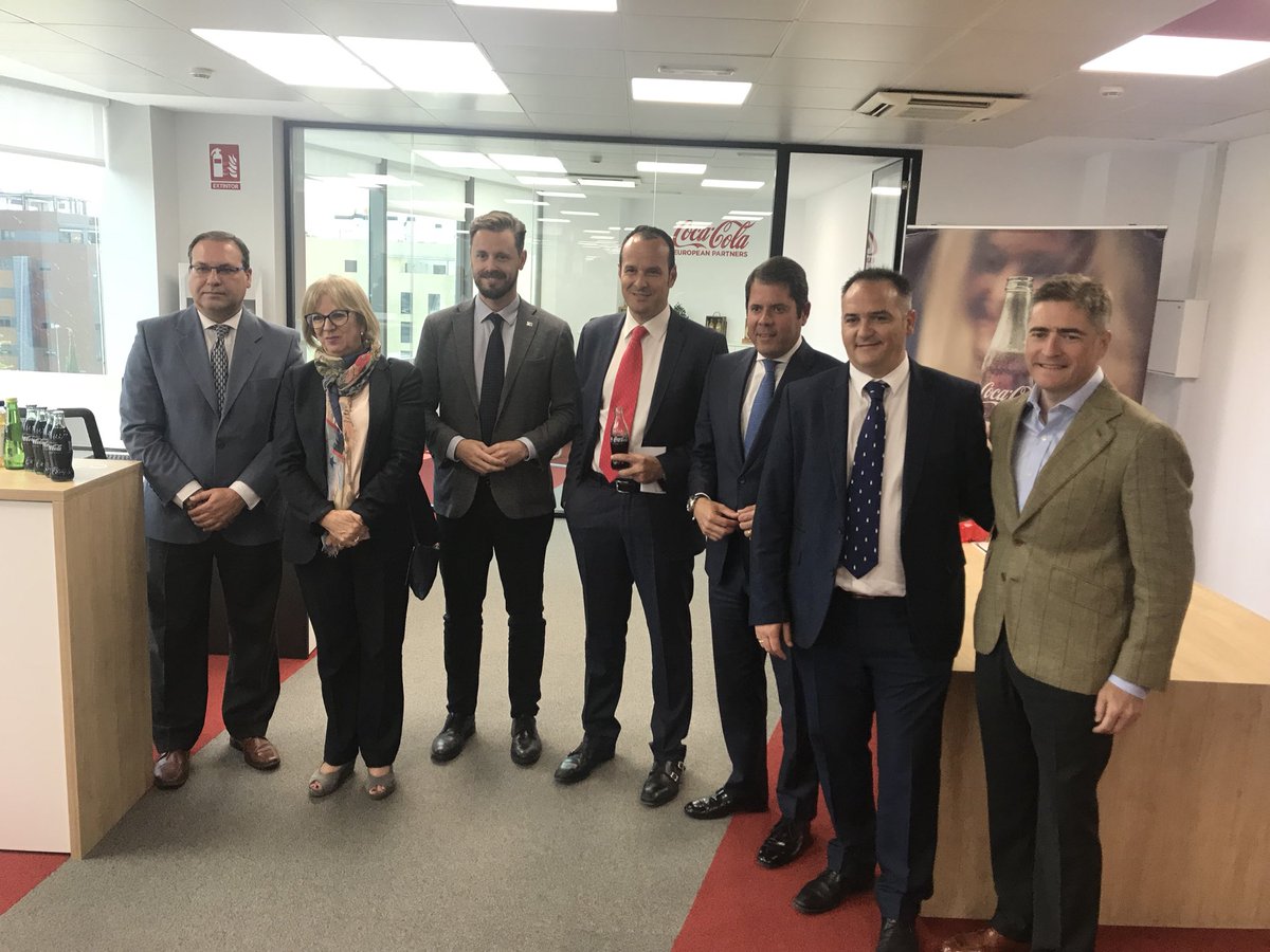 En la inauguración de las nuevas instalaciones de <a href="/CocaCola_es/">Coca-Cola España</a> en #GRANADA