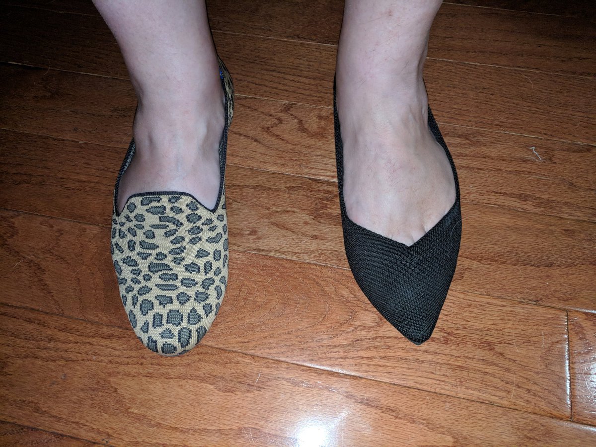103reasons's tweet photo. LOVE my @rothys,but constantly question which pair to wear, they're both so perfect! #liveseamlessly https://t.co/PDwo47qGaw