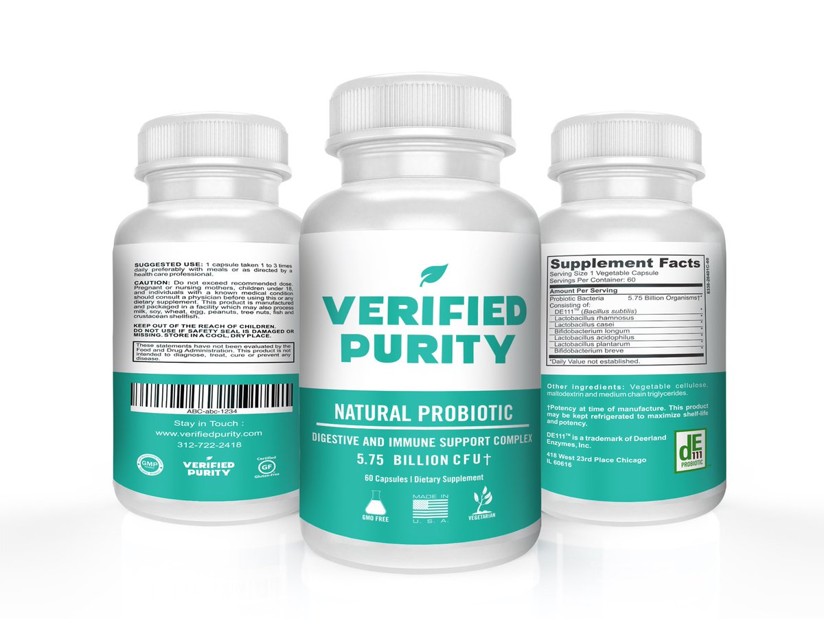 VerfiedPurity's tweet photo. Replenishes good bactera; improve immune function, digestion, lower stress, lower inflammation

#Bacillus #subtilis 
#Lactobacillus #rhamnosus 
#Lactobubacillu #casei 
#Bifodobacterium #longum 
#Lactobacillus #plantarum 
#Lactobacillus #acidophilus 
#Bifodobacterium #breve https://t.co/ZbJczjA9N6