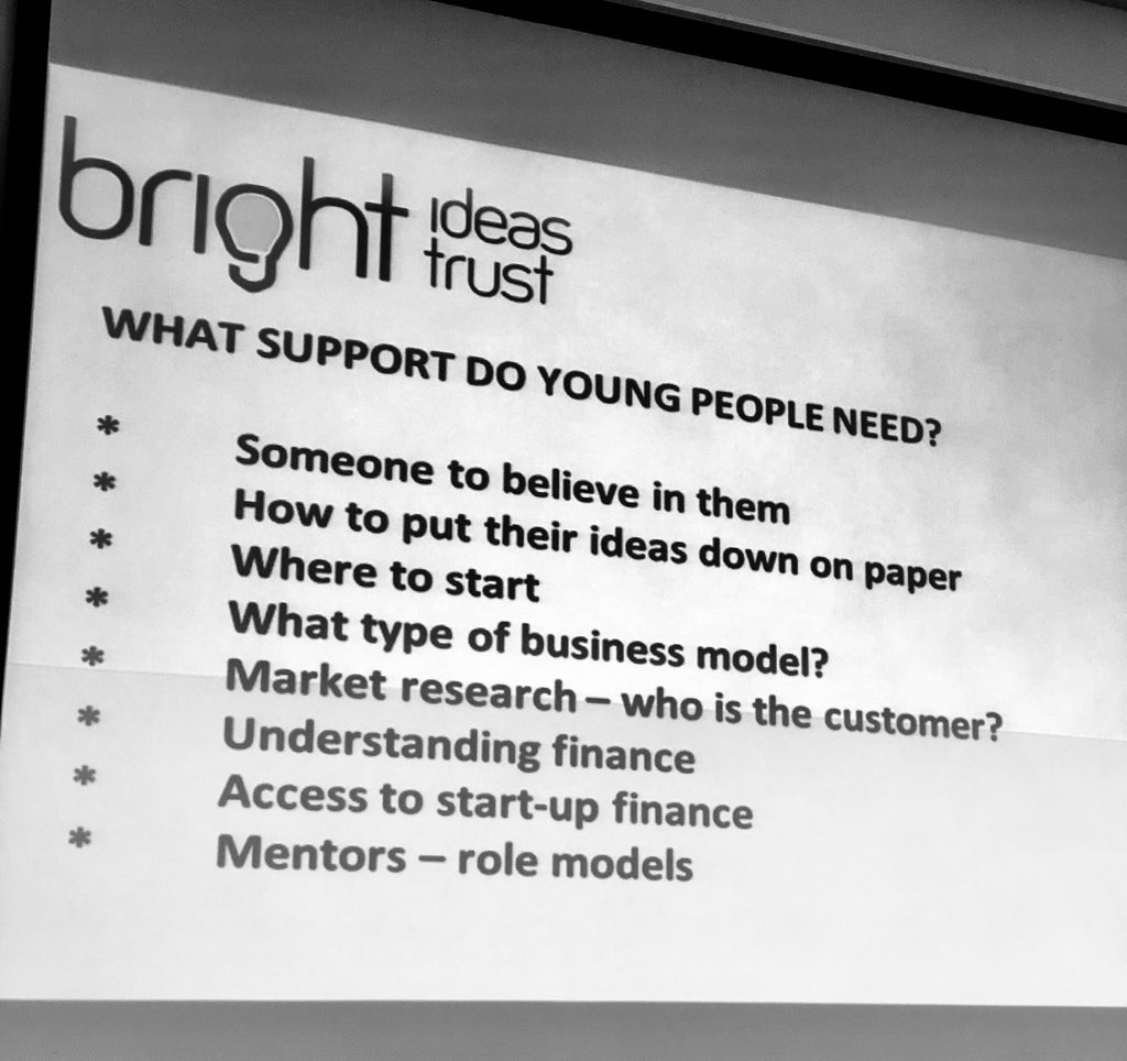 bablakecareers's tweet photo. Great insight into self-employment &amp; #entrepreneurship from Catherine Marchant, @Bright_Ideas’ CEO Catherine Marchant. @MikeSenior1 #GettingIntoTopApprenticeships https://t.co/EuvVtBHbyL