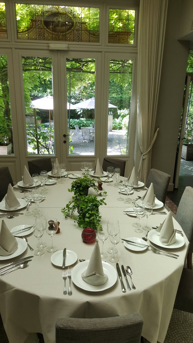 Patron's dinner met de kandidaat-voorzitter