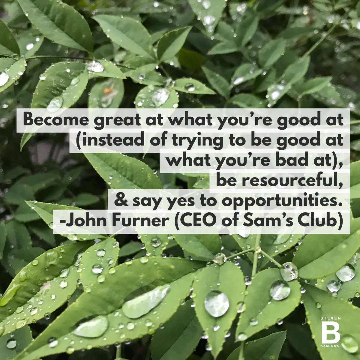 SBKaminski's tweet photo. This morning, on my way to work, I heard this quote on a podcast and it resonated. Especially the first line.  Does it also with you? https://t.co/CWY2UIkRGF