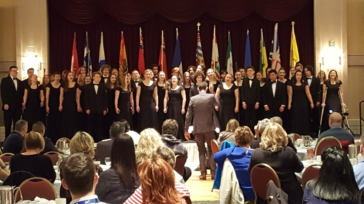 Holy heart Chamber Choir sings a Finnish selection in honour of our guest presenter Pekka Papaanan from Finland! <a href="/CAPNL2018/">CAPNL 2018</a> <a href="/NLESDCA/">NLESD</a> #CAPNL2018 @hhhhappening