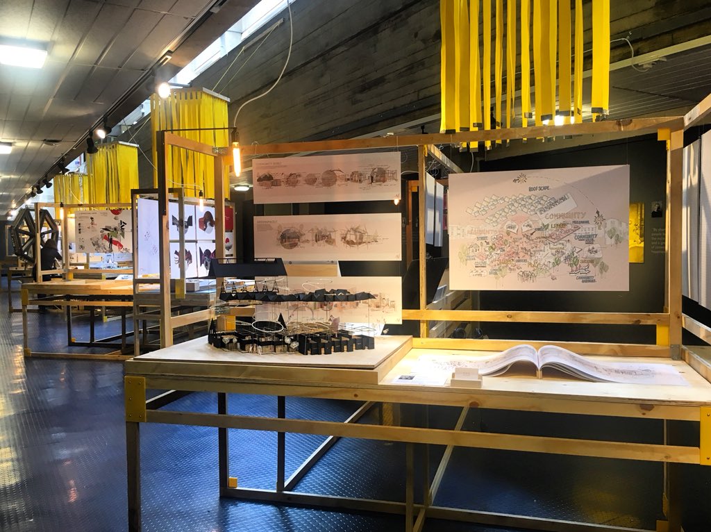LinseyMcIntosh's tweet photo. Very thoughtful and dynamic spatial work on show from @InteriorsDJCAD Class of 2018 - putting people at the heart of everything they do. 

See it at @DJCAD Degree Show from 18th - 27th May. Always a great buzz of excitement on the opening night. A must see. #DundeeDesignMonth https://t.co/oaTKGvTABk