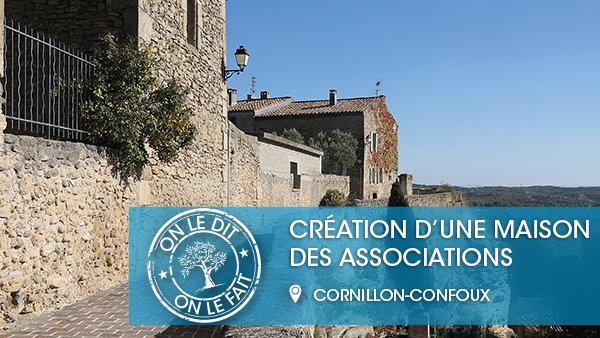 departement13's tweet photo. 🤝#AideAuxCommunes | ▶️#OnLeDit_OnLeFait dans vos territoires 📍Ouest Provence / Pays de Martigues ✅Le Département s’engage aux côtés de #CornillonConfoux, pour la construction d'un complexe visant à favoriser la création de lien social. ℹ️+ d'infos 👉https://t.co/XotwWT8OMP https://t.co/XeZDWkEFv0