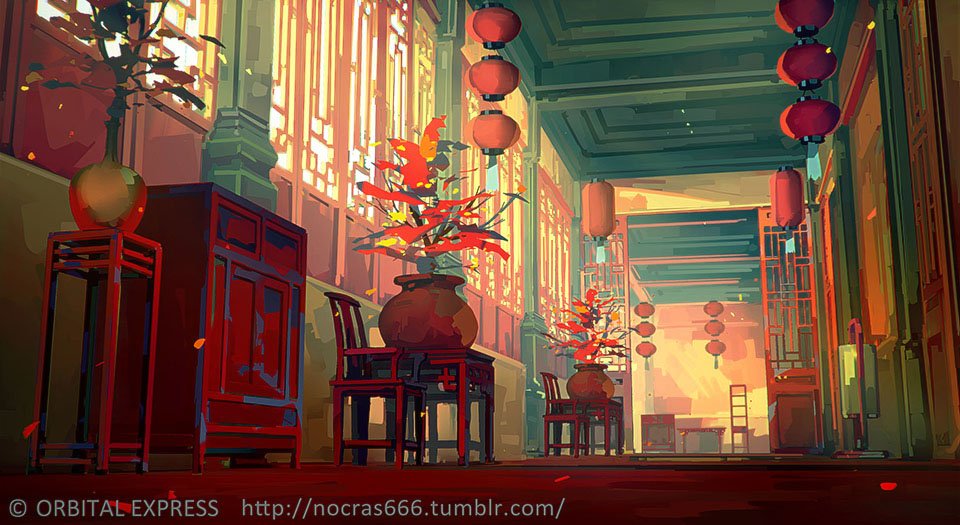 no humans scenery architecture east asian architecture window lantern vase  illustration images