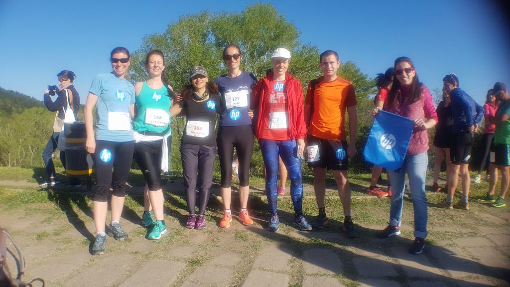 A big round of applause for our employees in Bulgaria who participated in Pancharevo half marathon last month, a 10k road race, 21.1k trail half marathon, 42.2k trail marathon and 14+28k trail relay 😲👏💪 Are they awesome or what? #HPProud