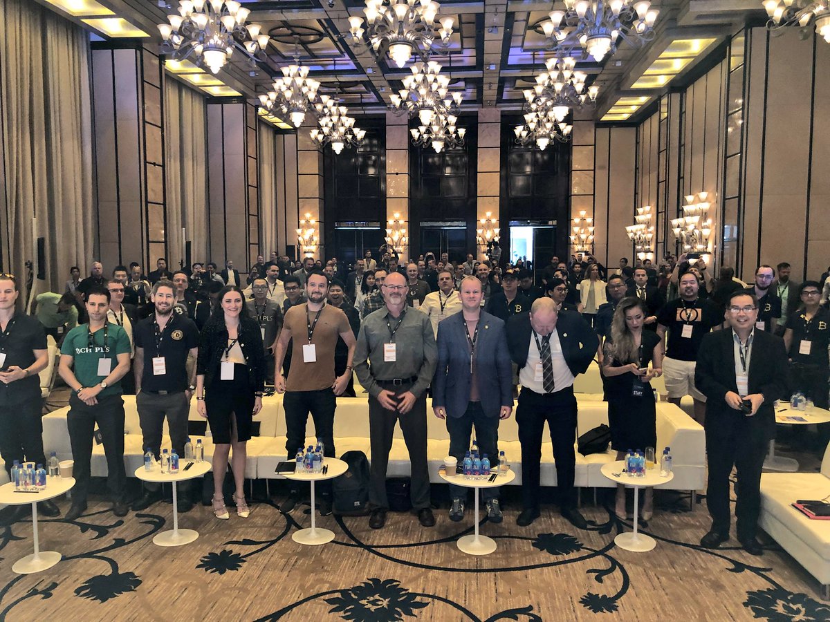 iamJimmyWIN's tweet image. A community stands up for the future of #BitcoinCash.  The 1st @RealCoinGeek #bCommerce conference closes with a WIN.