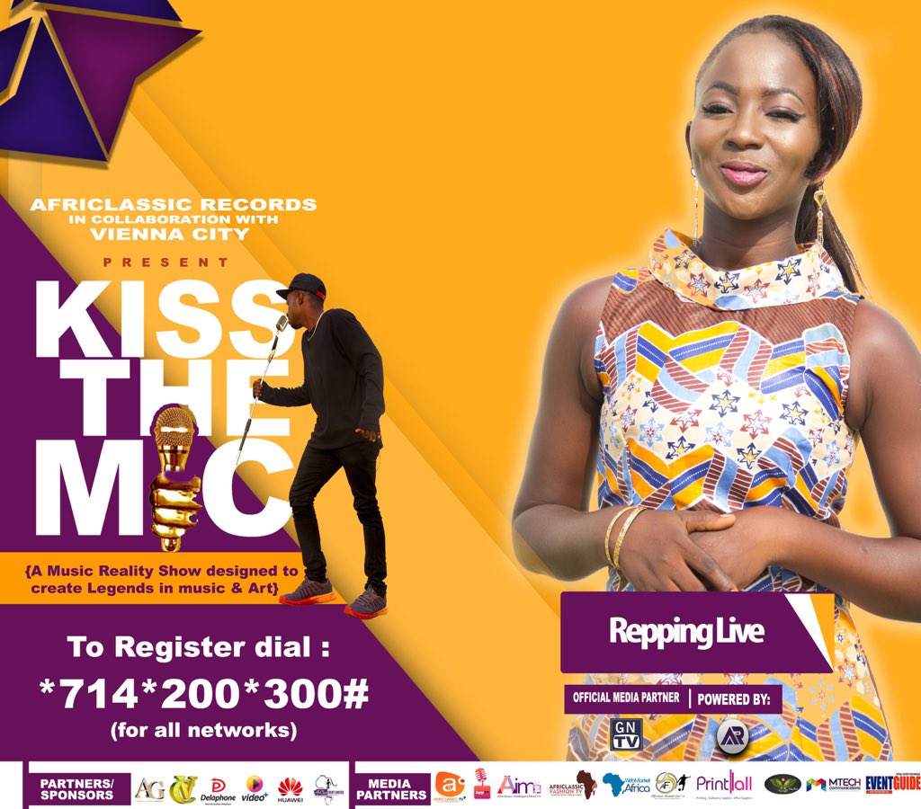Hay_for_d's tweet photo. AfriClassic Records in collaboration with Vienna City presents to you #KissTheMic https://t.co/4I9uxyyEz9