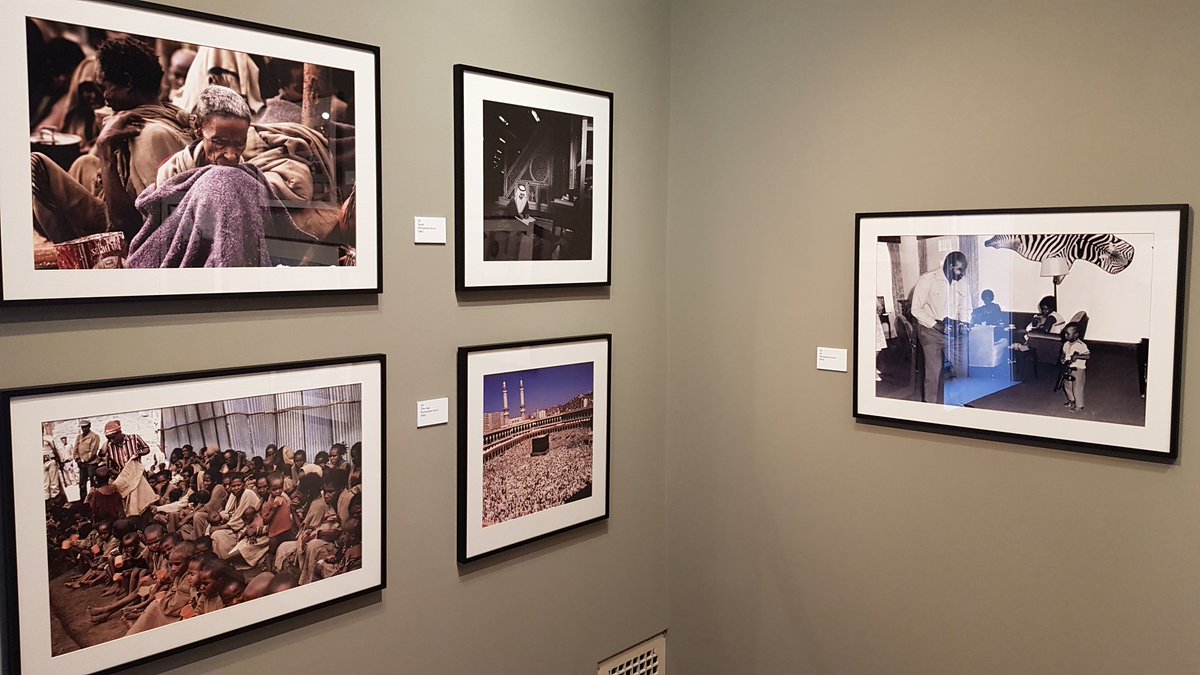 salimcamerapix's tweet photo. Amazing launch of the work of @ChipDuncan and #MoAmin @CharlesAllis. Beautiful exhibit and the 1st time ever my father's work has been displayed in #USA! Historic! https://t.co/LzvNS7gzMN