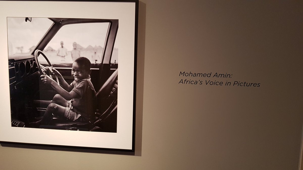 salimcamerapix's tweet photo. Amazing launch of the work of @ChipDuncan and #MoAmin @CharlesAllis. Beautiful exhibit and the 1st time ever my father's work has been displayed in #USA! Historic! https://t.co/LzvNS7gzMN