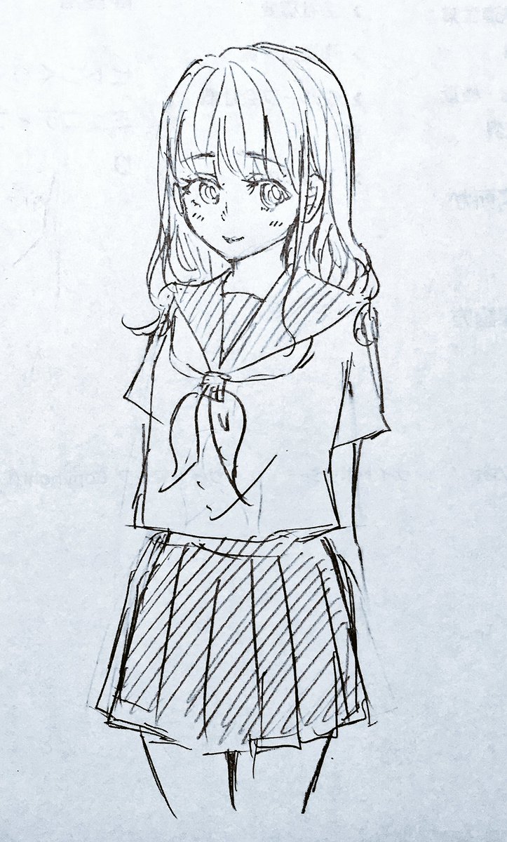 久しぶりに！

 #イラスト好きな人と繋がりたい 
 #お絵描きさんと繋がりたい 
 #イラスト通り  #落書き好きさんと繋がりたい