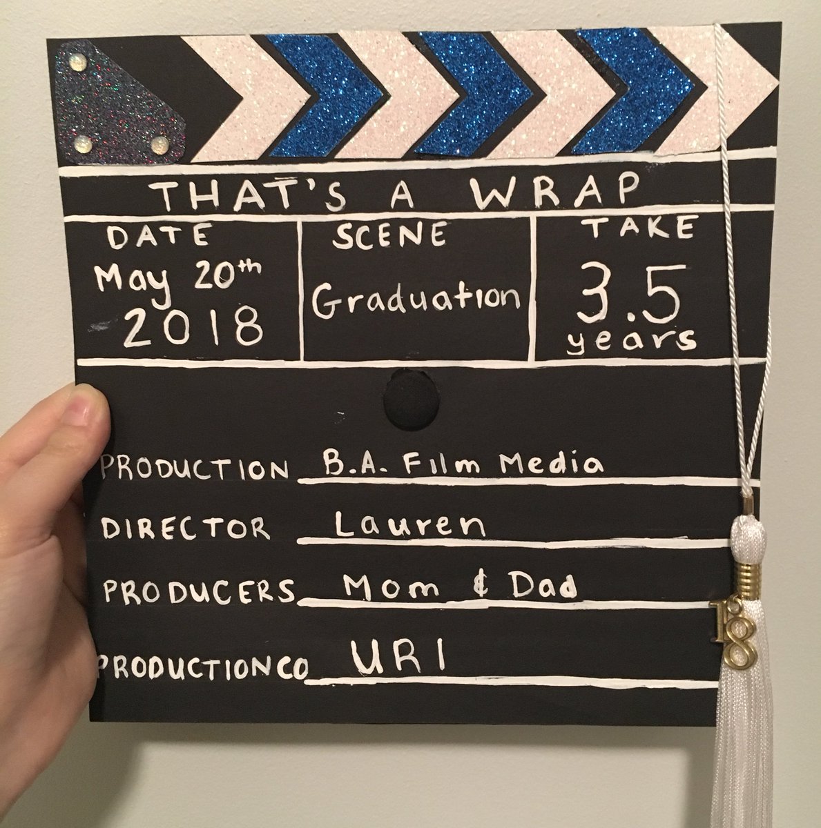 universityofri's tweet photo. Congrats to the winners of this year's #myURIcap contest, Makayla O'Hara (“Rhody Pride”) and @laurenntayylorx (“URI Affiliation”, film media)! Makayla & Lauren have each won VIP parking spots & VIP seating for four at commencement. Thanks to all who entered! https://t.co/opfat6XJtS