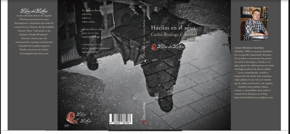 Crlos_Rodrigo's tweet photo. Las portadas de mis dos nuevos retoños #HuellasEnElAgua y #NubesDeVapor ya están listas y los libros en corrección y yo...pues tan contento que estoy!! 🤗🤗 #Poetry #Poesia #Arte #Literatura #Collage #PoetryInMotion https://t.co/Yn14TmRiMl