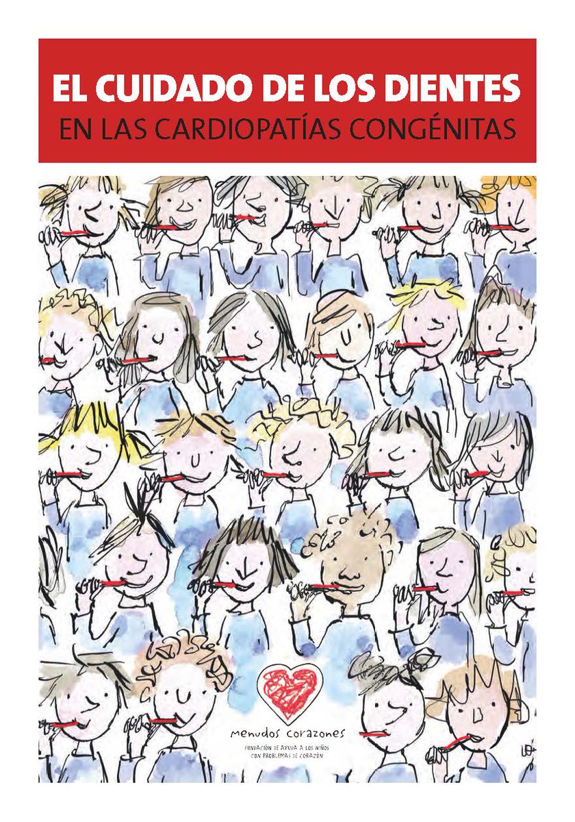 MenudosMenudos's tweet photo. "El cuidado de los #dientes en las #cardiopatíascongénitas", editada con la colaboración de la #Fundación @EdwardsLifesci, es una guía gratuita que puedes pedirnos al correo: informacion@menudoscorazones.org. Si no eres socio de @MenudosMenudos, solo abonas los gastos de envío. https://t.co/pWMTiX8QCK