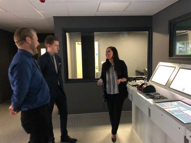 VanAmeydeMarine's tweet photo. With thanks to @EllaBModal and the @ModalTraining team for a superb morning training on your amazing ships simulators.....we genuinely didn't want to leave. Fantastic facilities and we look forward to coming back soon. #ModalTraining #simulators #mcauslandsforover130years https://t.co/uQms2m3XMs