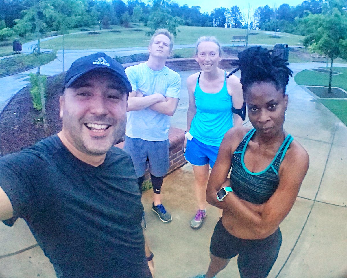 AlastairVance's tweet photo. 7 miles this morning with my crew. #bibchat #bibravepro #sweat #moresweat https://t.co/8yLxWo6vWA