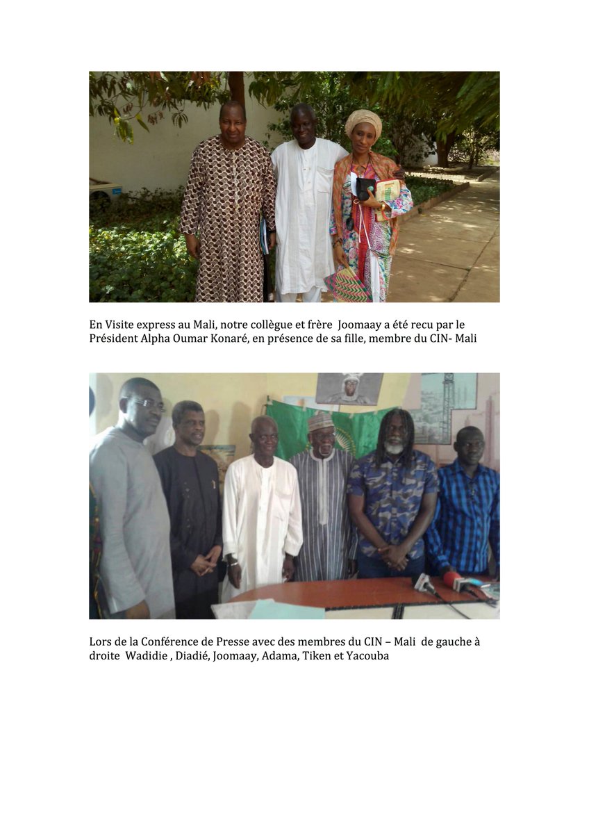 EtatsAfricainsU's tweet photo. Proud of our PAFM Leader @JoomaayFay for the work meeting with officials and VIPs in MALI. The Campaign for the @EtatsAfricainsU is in motion. #AfricaMustUnite #AfricaUnite #AfricanUnityNow https://t.co/Y3Atuu0Pbr