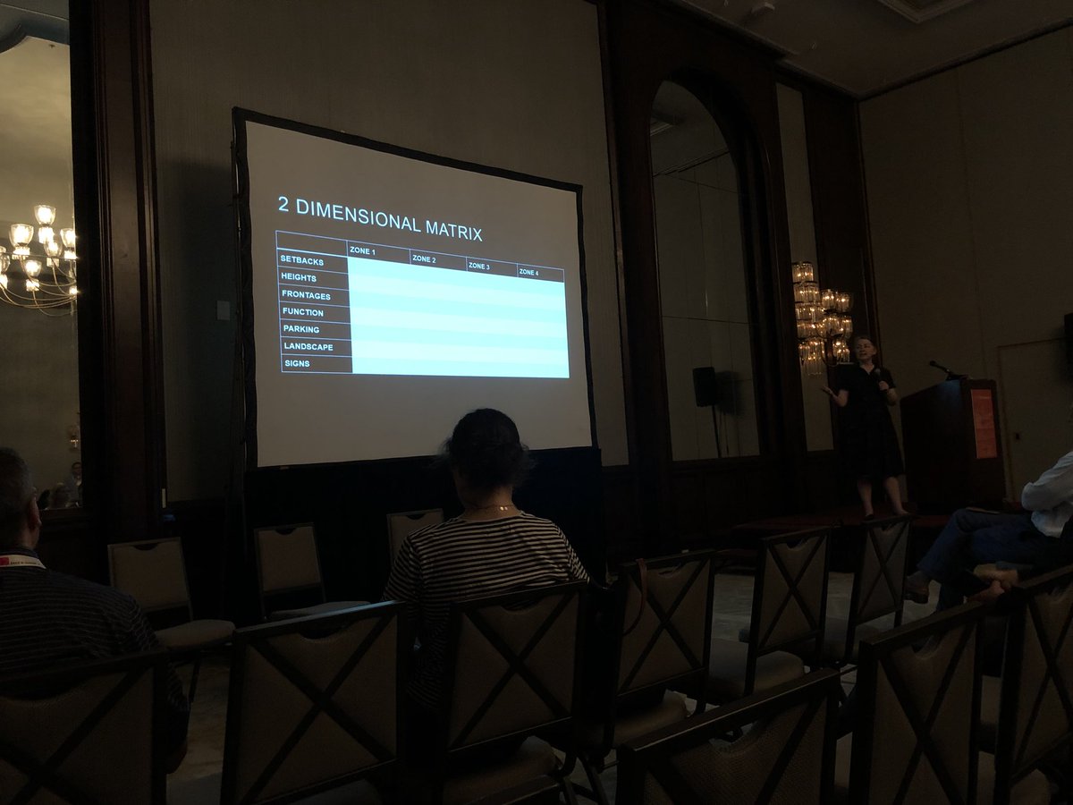 hborys's tweet image. Zoning codes do not create beautiful buildings; skillful architects do. Don’t make #formbasedcode too complicated. Once it gets to the 3rd dimension, things get complex. @suhender #CNU26