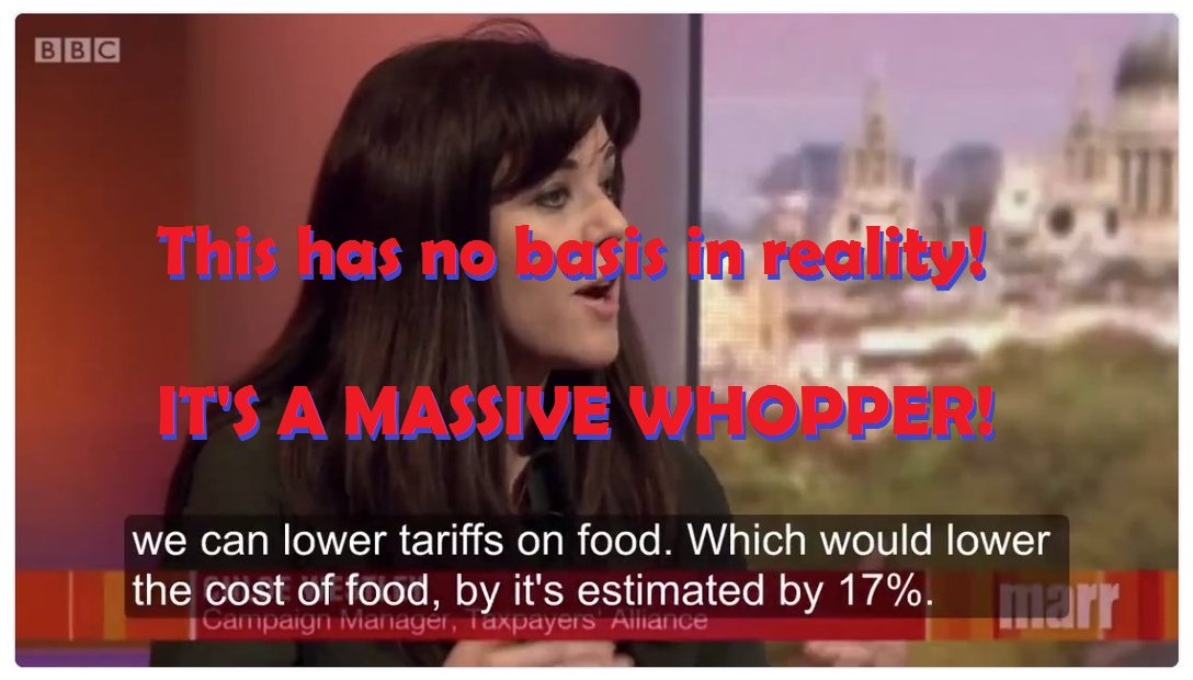 36/36So an increase in farm-gate prices of 17% gives a 17*0.27=4.59% increase in retail food prices.A more realistic figure of 5% results in a 5*0.27= 1.37% increase.That's 1.37% Not 17%!Again: 1.37% Not 17% for abolishing CAP altogether, not just lowering tariffs! /END