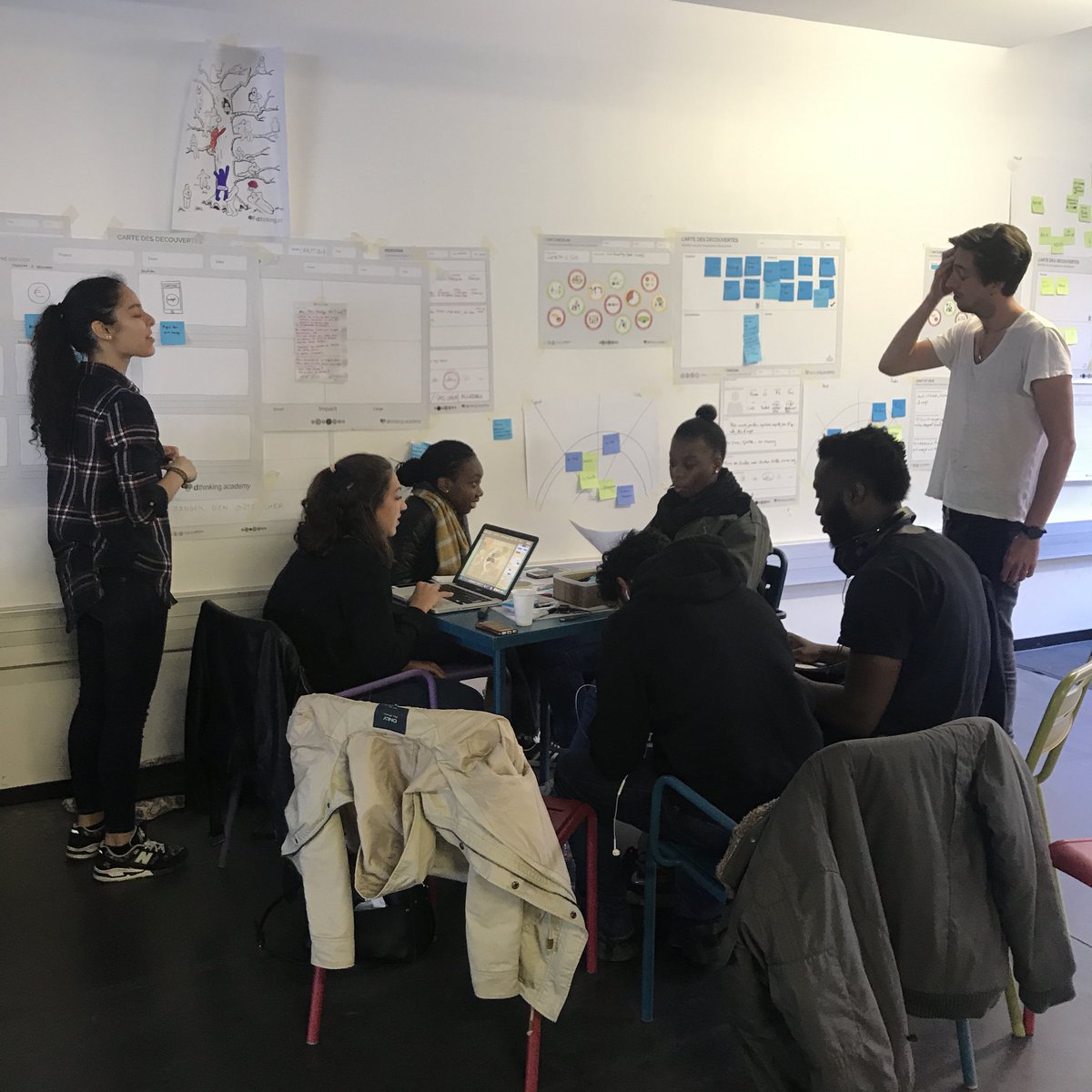 Ainsi s’achève ce Creative Hackathon entre mes étudiants <a href="/supdepub/">Sup de Pub</a> et ceux de l’école <a href="/42born2code/">42 Paris</a>             Ils avaient comme objectif de résoudre 1 problématiques via la méthode Design Sprint    ✌️@ tous les étudiants, vous avez été à la hauteur du challenge ✨