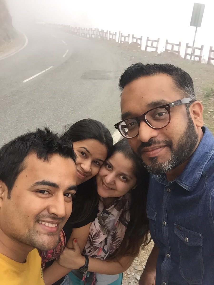 Nishan_th's tweet photo. When your team decides enough is enough and it’s break time! They take you on a drive to the hills #Work4Kronos #liveinspired #WorkLifeBalance https://t.co/8JuuKUdERi