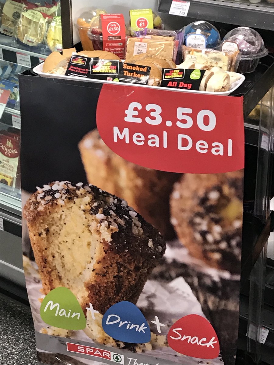 spar_holditch's tweet photo. Trying out the new #mealdeal range @spar_holditch @SPARDSAP https://t.co/WML5zOxe5r