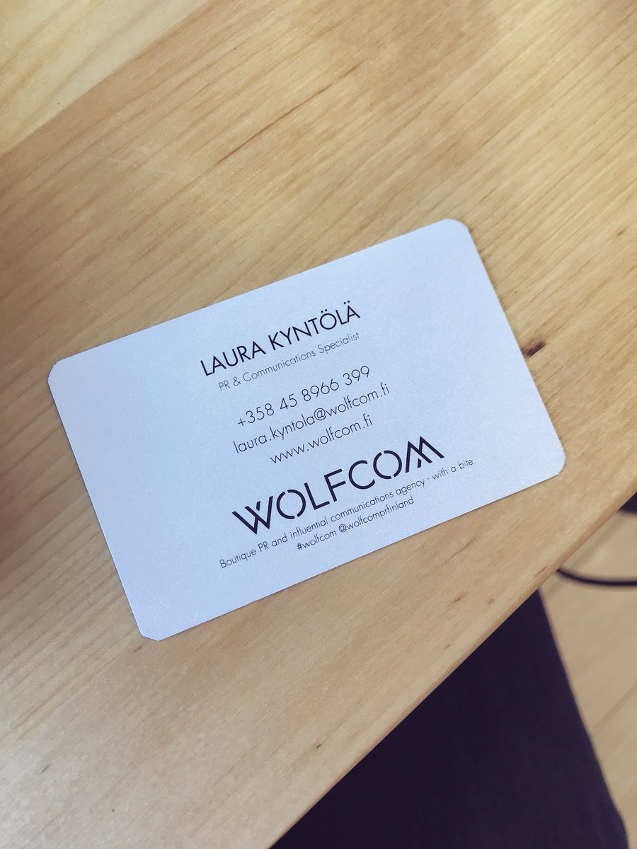 juustominkki's tweet photo. Mikähän siinä on, että uudessa kortissa on edelleen aina oma ihana viehätyksensä? #wolfcom #prmuija https://t.co/WojGUbFc4q