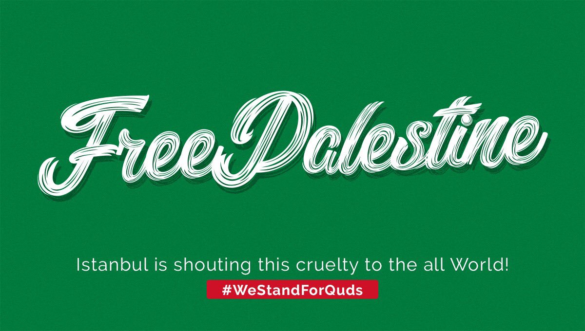 Tüm Türkiye tek ses,tek nefes #WeStandForQuds  <a href="/bayramsenocak/">Bayram Şenocak 🇹🇷</a>