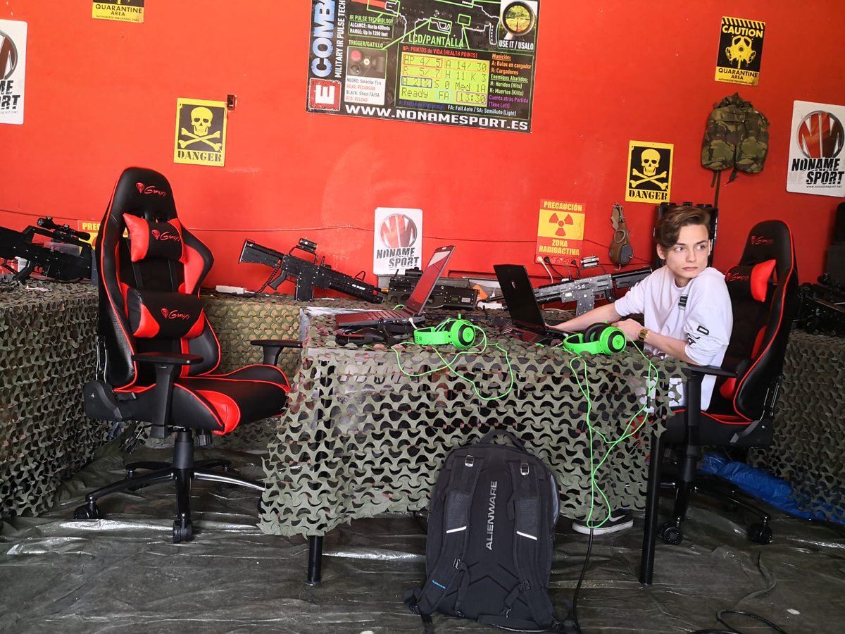 NoName_Sport's tweet photo. Ya tenemos todo casi preparado para #MSIGeForceUnplugged con @MSI_IBERIA.
Quién se llevará el portátil? @TheOxYLus o @byAbeeL? https://t.co/AJpzDy0LIG