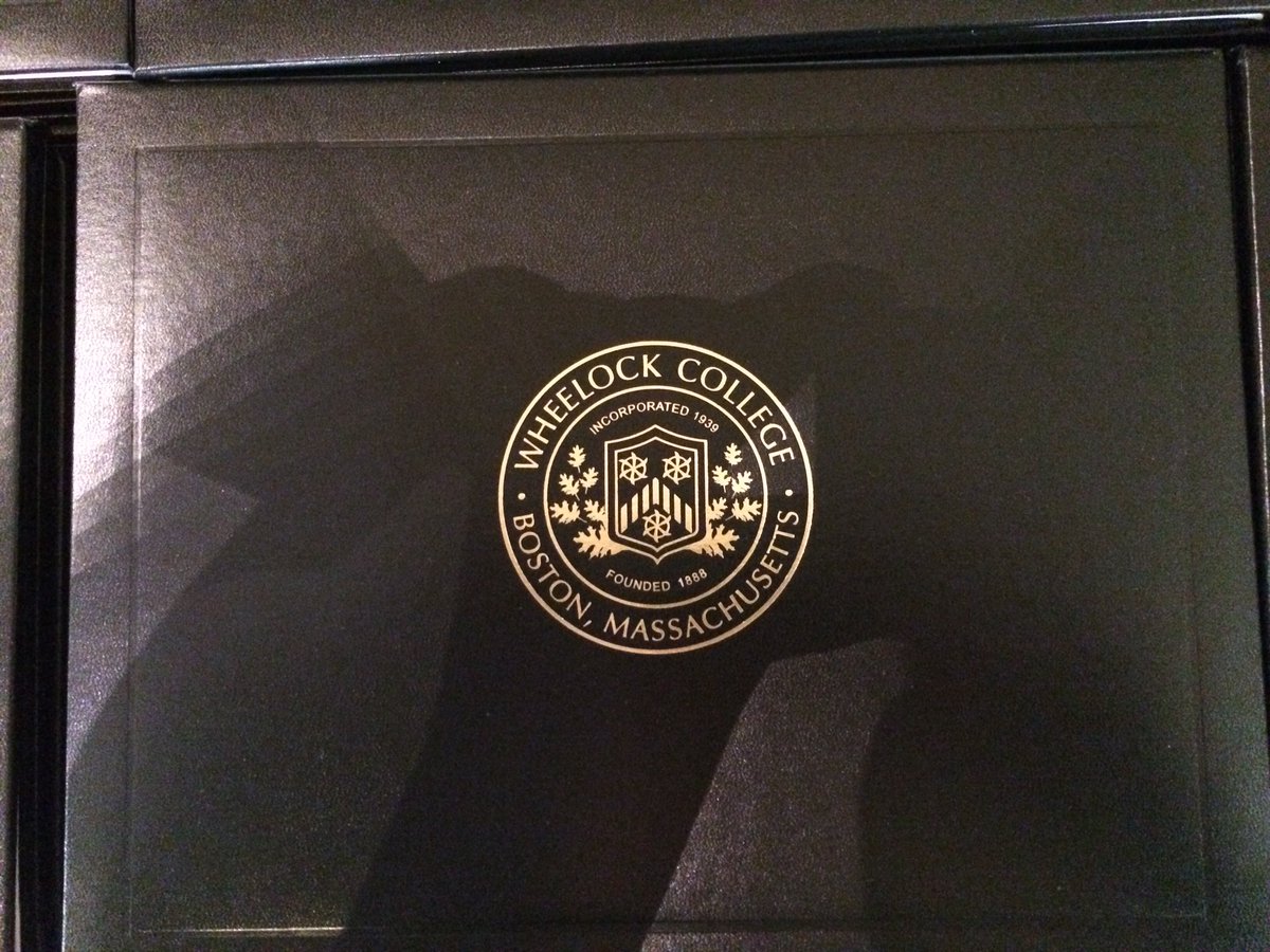 gadm_bminchello's tweet photo. Get ready @WheelockCollege students. Diplomas are stacked and ready. #wheelock2018 https://t.co/8C84AYikez