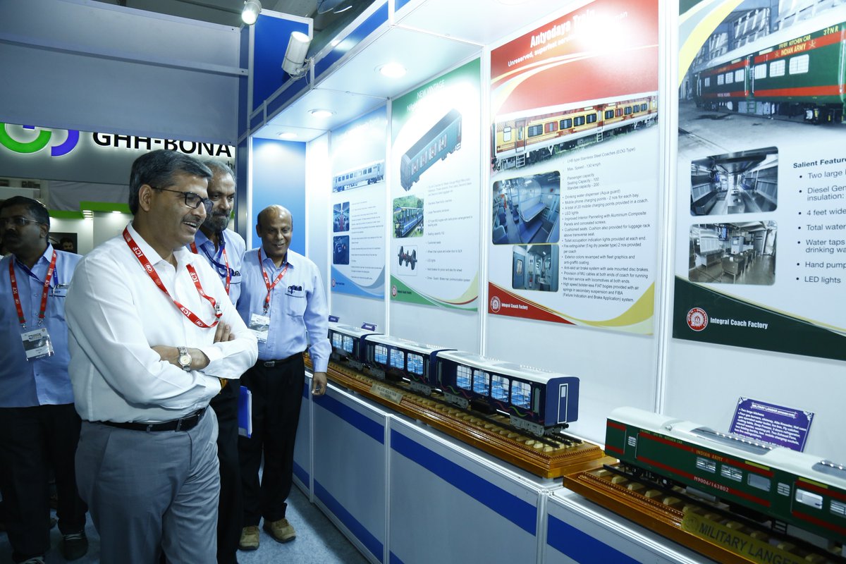 CIIRailwayExhb's tweet photo. Glimpse of International Rail Coach Exhibition 2/2
#IRCE2018 @FollowCII @CIIEvents https://t.co/rK83UdSCb0