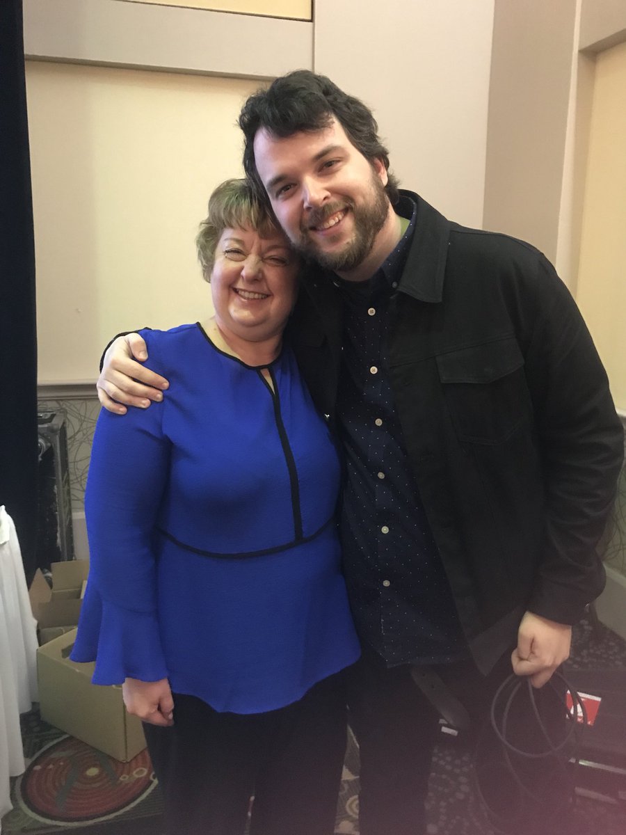 Tom Power (St. John’s) and Billy Sutton ( Hr. Grace) take the stage to share their talent with administrators from across the country. 🎵🎼🎶<a href="/NLESDCA/">NLESD</a> <a href="/NLTeachersAssoc/">NLTA</a> @HarbourGrace1 #capnl2018