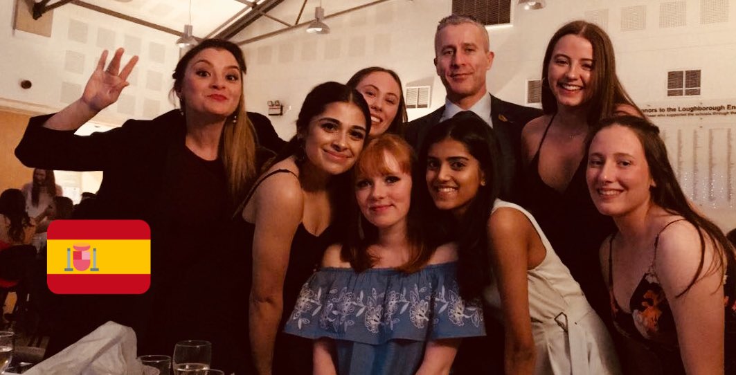 LboroHSLanguage's tweet photo. LHS Burton Dinner! We wish all the very best to our brilliant Spanish Y13. ¡Hasta pronto amigas! ♥️ https://t.co/NmiVwpSkNU
