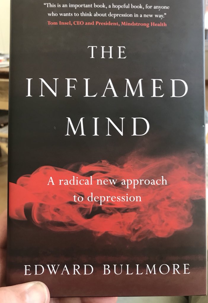 Today’s book - I would urge you to read this book as soon as you can - thank you @edbullmore for writing it - been banging on about neuroimmune interactions and pain (huge overlap with mental health) since 1999 no one was listening - this book will change attitudes for sure