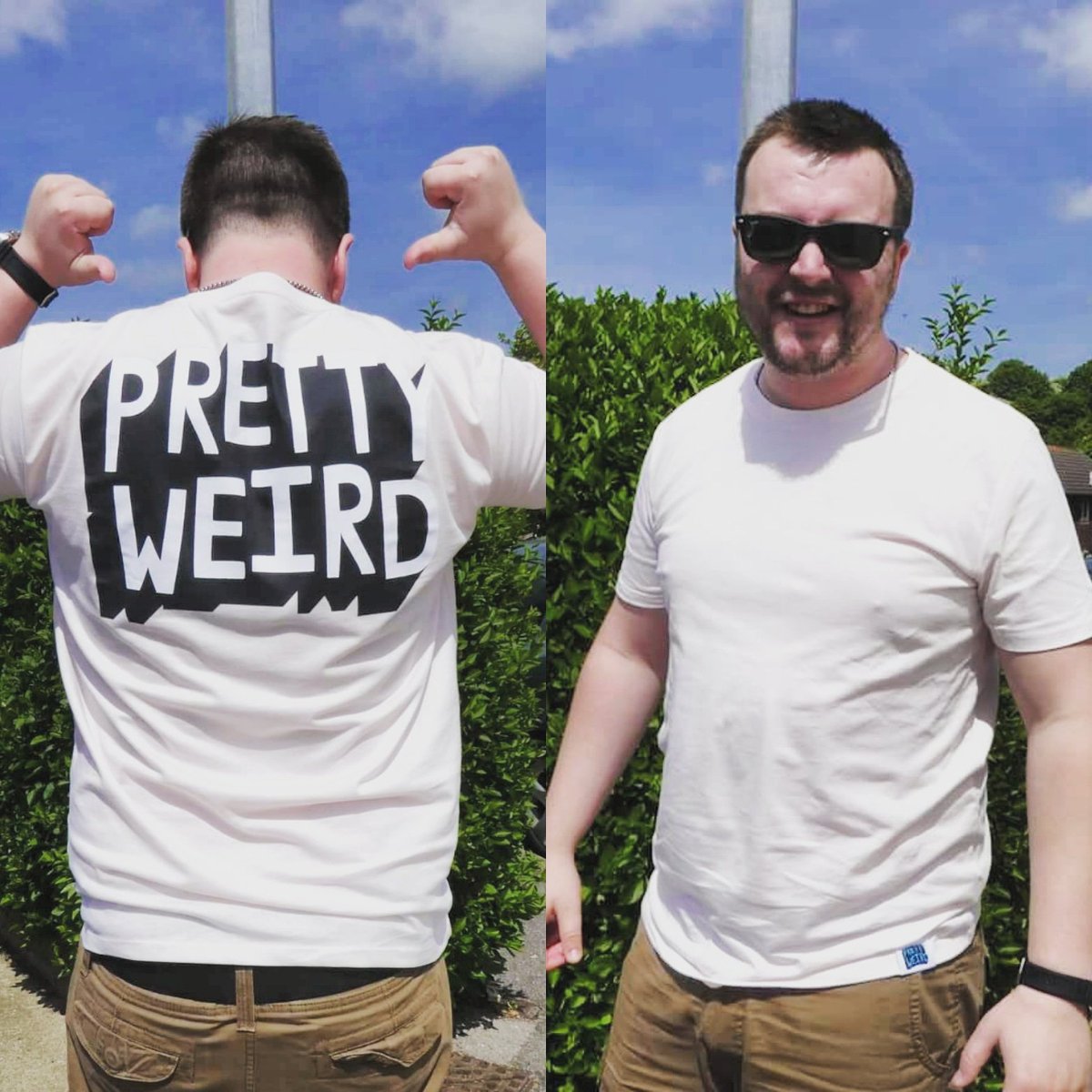 Big up @DJBarelyLegal @PrettyWeirdUK  ! Thanks for the tee 💥💥💥