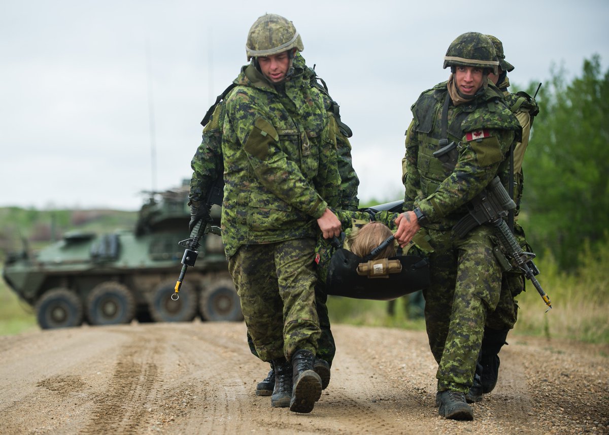 CanadianArmy's tweet photo. New photos from the field at Exercise #MAPLERESOLVE 2018! https://t.co/tcs1BUtLXM