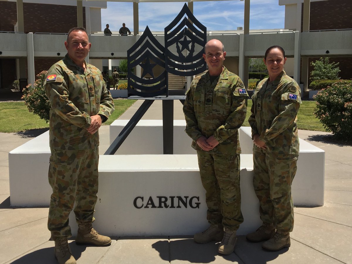 Welcome WO1 Killen to USASMA. Enjoy the next 12 months of PME and building international relationships. #Class69 #PME @AustralianArmy