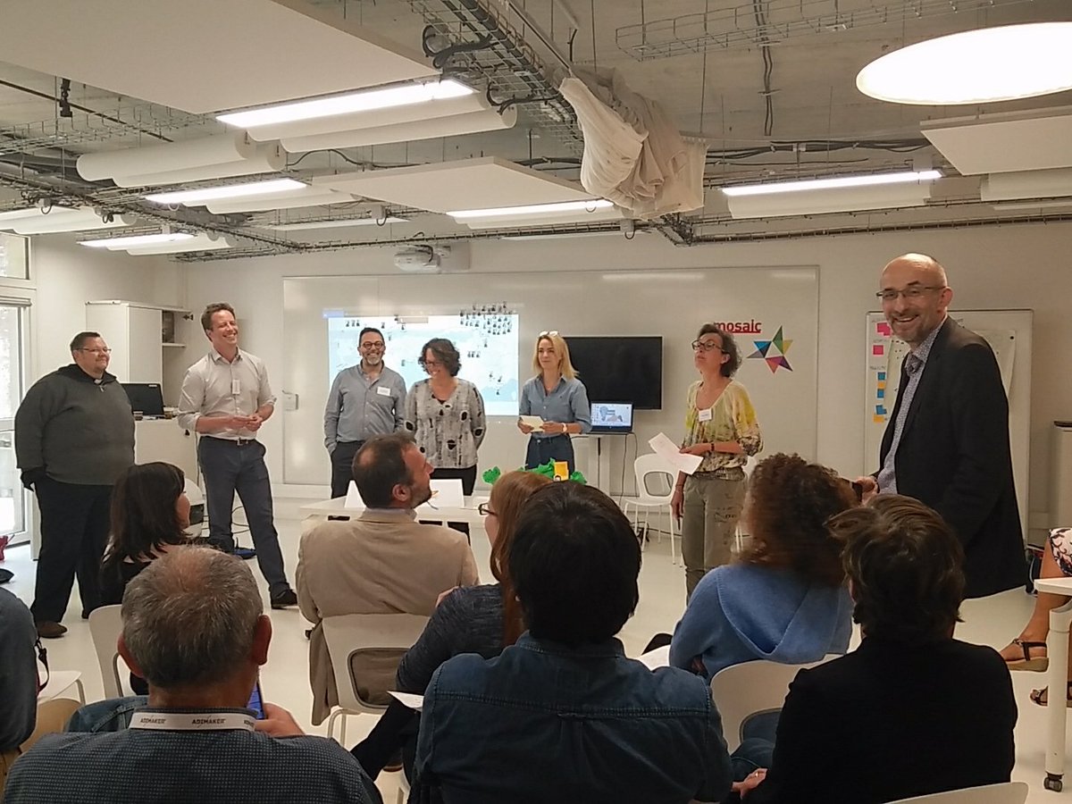 JSrichinda's tweet photo. The 1st pitch #MOSAICLille2018. @JCCAILLIEZ https://t.co/vvAx0WAn6k