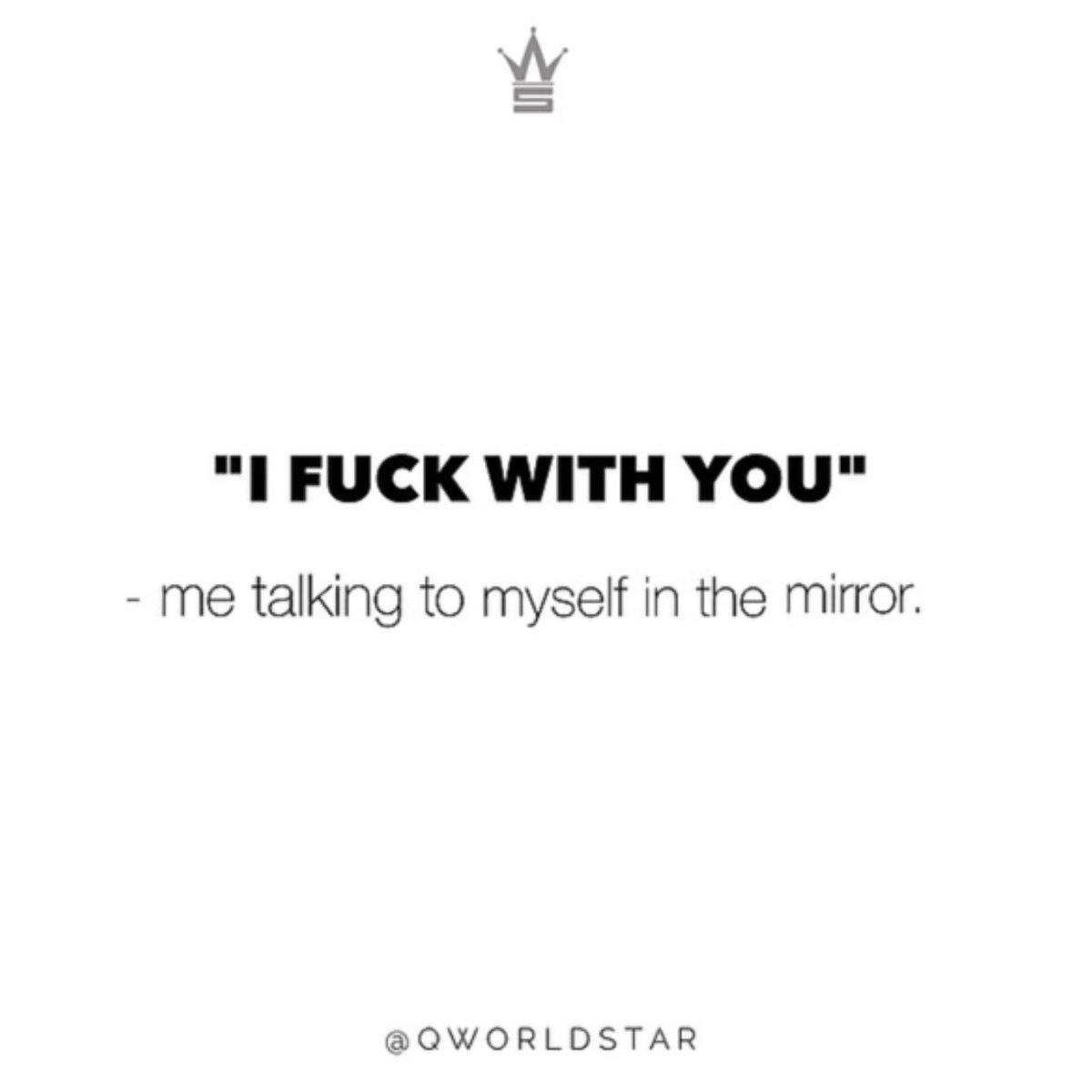 WORLDSTAR's tweet photo. “You gotta take care of yourself first &amp; make sure you’re good before you can do anything for anybody else...” 💯 @QWorldstar https://t.co/KFSKqNF5R0