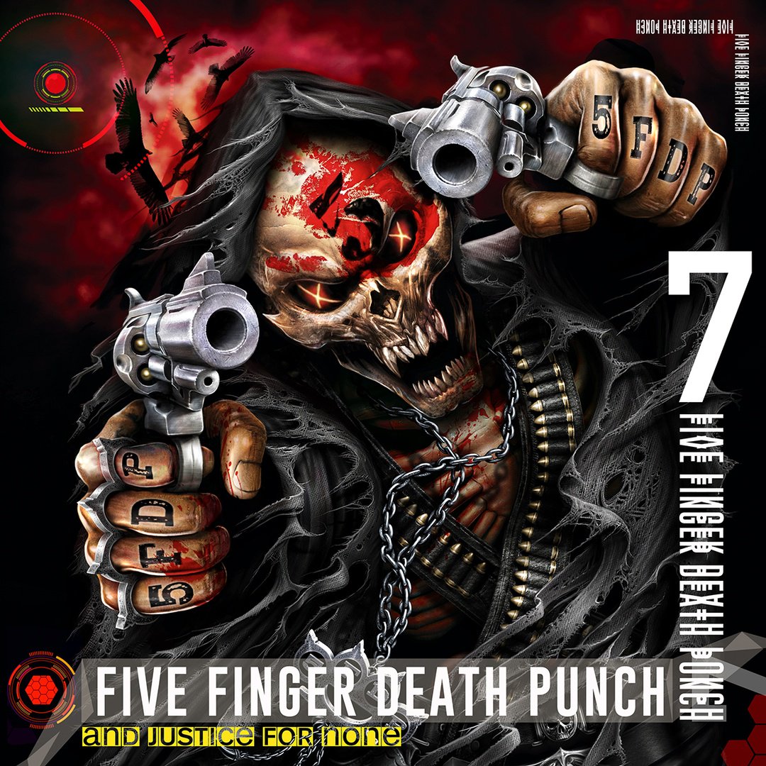 FFDP's tweet image. ‼️ Our new album #AndJusticeForNone is finally here ‼️ 

Purchase + streaming options available at fivefingerdeathpunch.com! 👊💥

More Info ➡️ bit.ly/5FDPAJFN