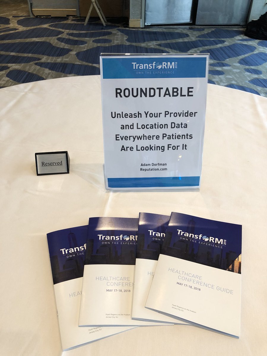 SIMPartners's tweet photo. Super excited to hear what our very own expert @phixed has to say about provider and location data at 3 pm! #TransfORM2018 #OwntheExperience https://t.co/yqR63MtHy9