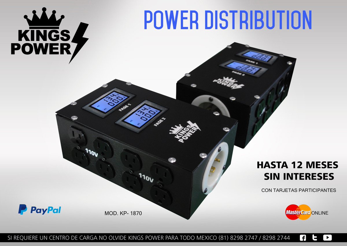 KingsPowerMTY's tweet image. Kings Power para todo Mexico, a sus ordenes en los tels (81)8298-2744 / 8298-2747 /1334-0346