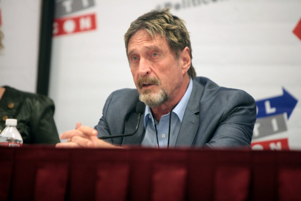 John McAfee: I Haven’t Filed a Tax Return in 8 Years... Taxation is illegal. Ddf0KPLV0AESWgn