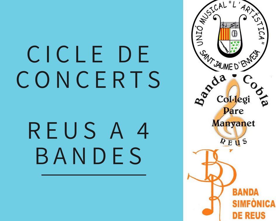 bsreus's tweet photo. Ni una, ni dos, sinó tres bandes en un mateix concert. No et perdis aquesta oportunitat única per gaudir de la música i la cultura.

T'esperem el diumenge a les 18h al Teatre Bartrina de Reus, no hi faltis! https://t.co/QuQXsKgfLz