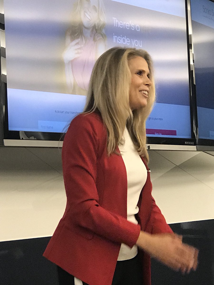 NSANYC's tweet photo. @soniasatra Getting everyone up and ready to shine! #nsanyc #speaking #creatinglastingchange https://t.co/BT7pUe9XJj